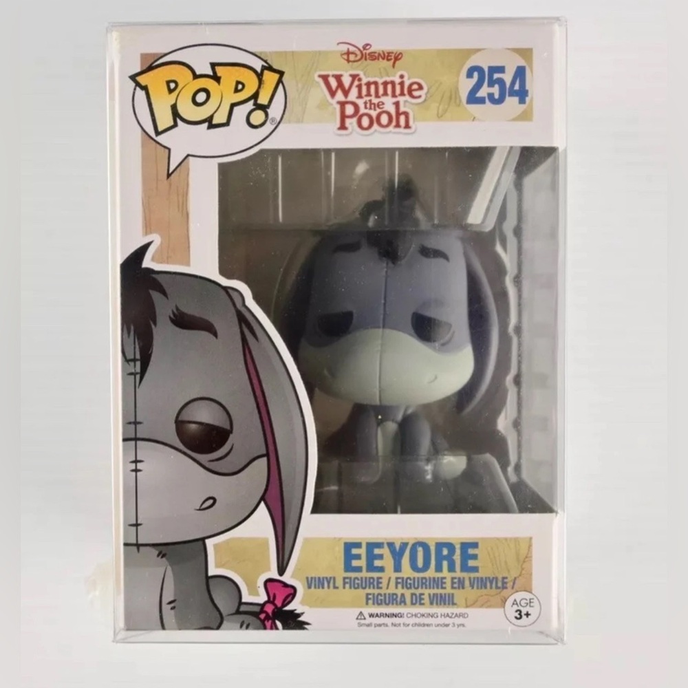 Eeyore 254 ~ Disney: Winnie the Pooh ~ Funko Pop Vinyl + Pop Protector